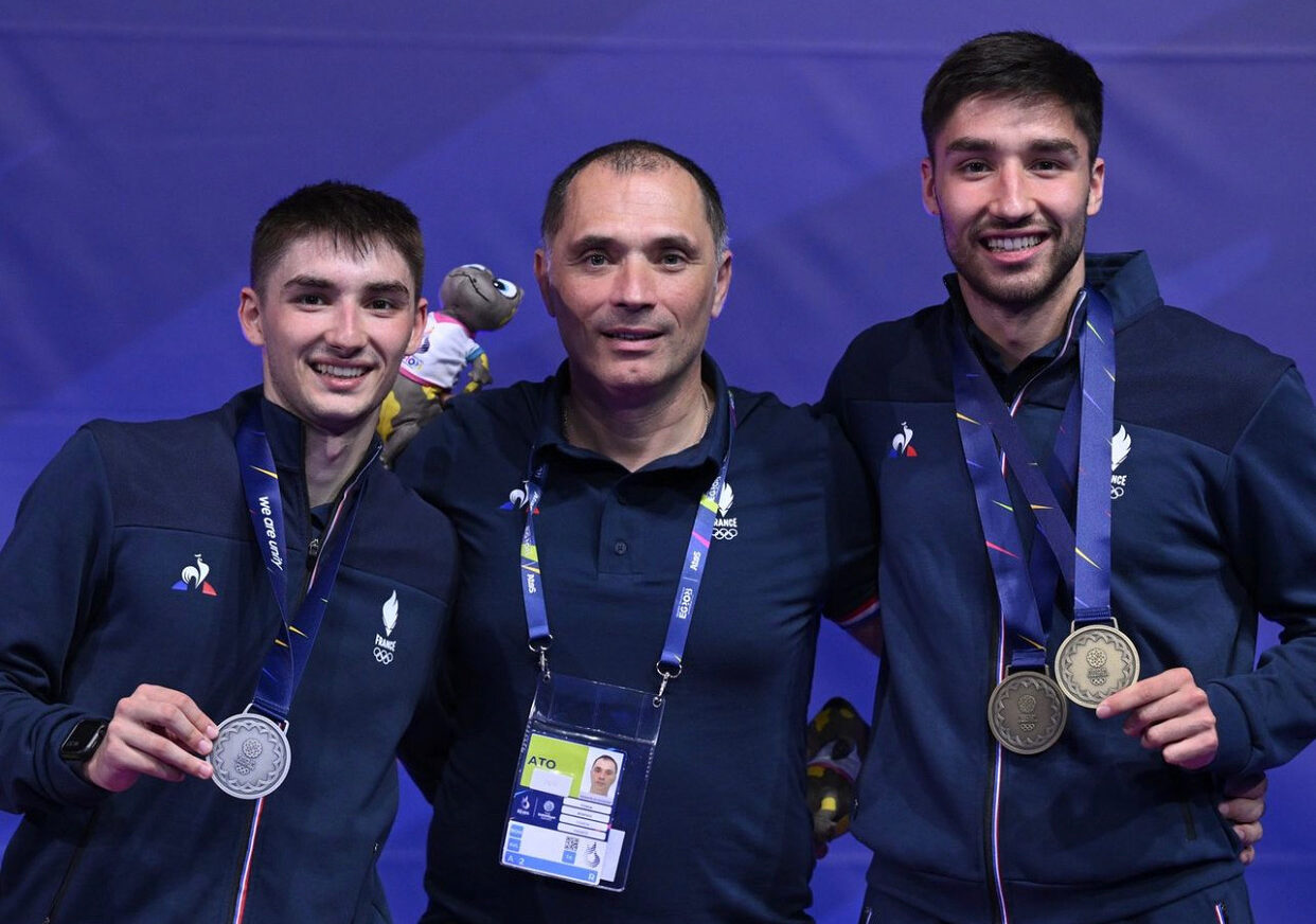 3 médailles pour la Team Popov !